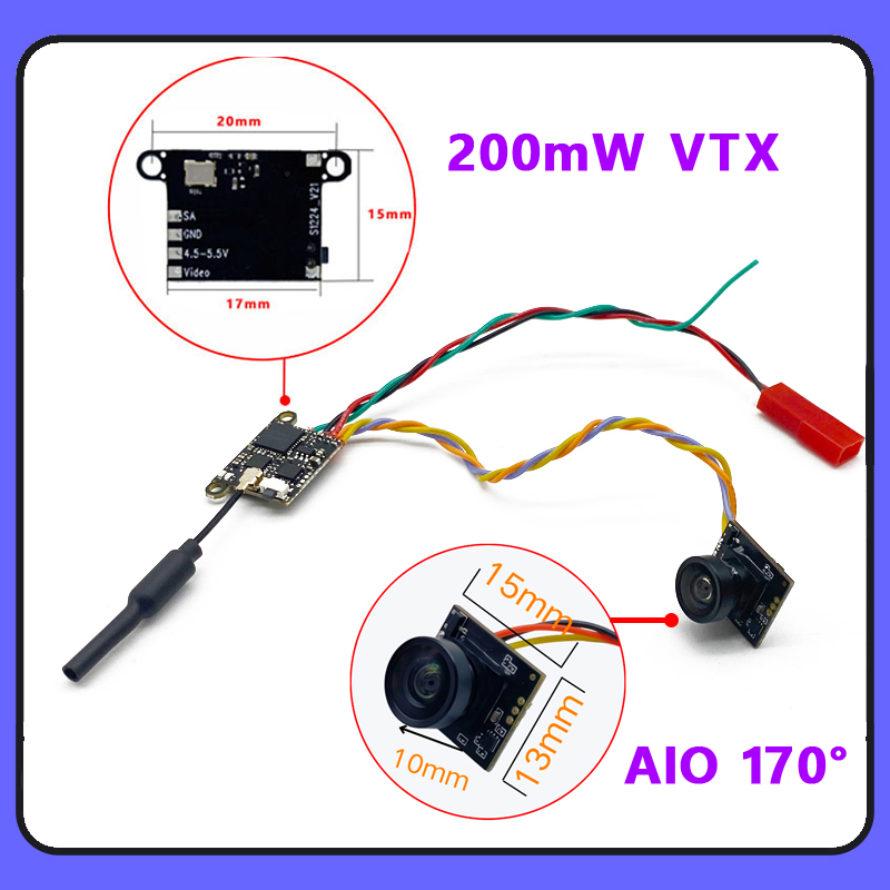 SLONWAKE 5.8G 1200TVL FPV Came - Drone Rc Controller recension och pris