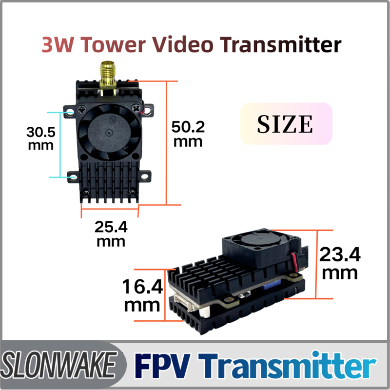 SLONWAKE 5.8G 3000mW Simulatio - Drone Rc Controller recension och pris
